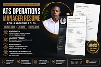 write an ats operations manager resume that gets interviews