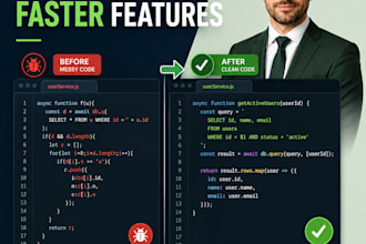 refactor your codebase for readability, tests  fewer bugs