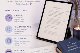 be your analytical  beta reader for action thriller and romance
