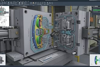 design plastic injection mold dfm pcb enclosure solidworks fusion 360 3d drawing