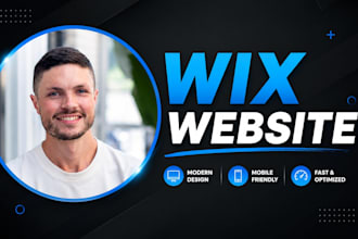 build wix website design, redesign wix website