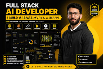 build your ai saas mvp as a full stack ai developer