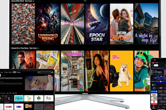 build premium iptv player like smarter pro, tivimate, xciptv, ott platform