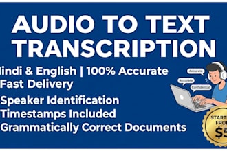 do accurate audio transcription and audio to text