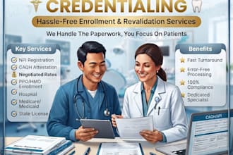 provide expert medical and dental provider credentialing and enrollment