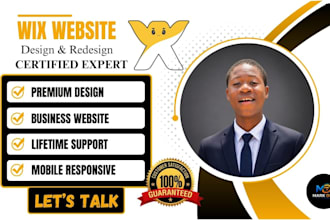 design a professional wix website or wix studio site