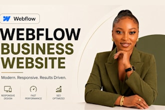 design a webflow business  seo webflow redesign webflow developer webflow expert