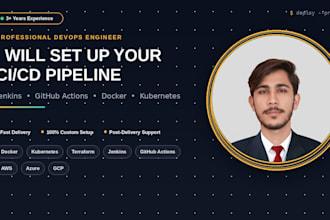setup ci cd pipeline with jenkins, docker and kubernetes