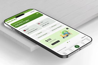 investment app, fintech app, finance app, insurance app with payment gateway