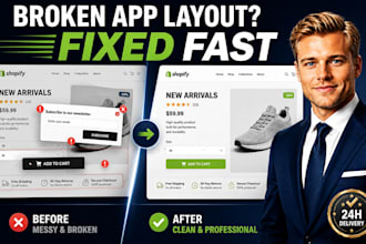 fix your shopify app layout conflicts broken widgets fast