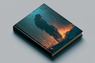 create an epic fantasy book cover