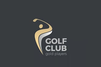 design a unique golf club logo
