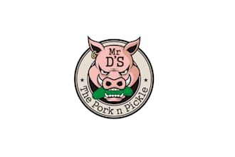 design killer pork pickle logo
