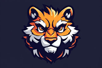 create custom mascot, cartoon character, and gaming logo