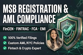 handle your msb registration, fincen filing, and aml compliance