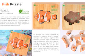 design wooden puzzles inspired by nature