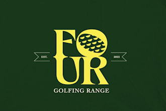 create a golf course logo