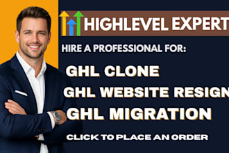 setup a clone of gohighlevel ghl saas snapshot ghl course expert whitelabel