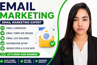 do email marketing, web research, google map, email campaign