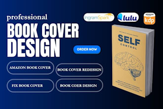 fix ebook cover design, redesign book cover, paperback publishing and amazon kdp