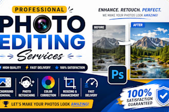 do professional photo editing and image retouching