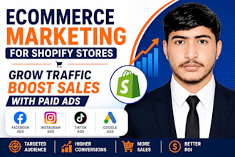 do ecommerce marketing to grow your shopify store sales with paid ads
