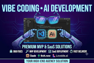 vibe code your website and web app using vs code and ai saas plateform