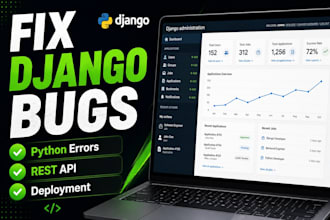 fix django bugs, python errors, and rest API issues