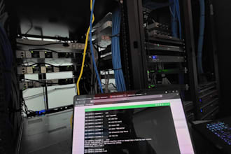 set up harden and secure your network or virtualization environment