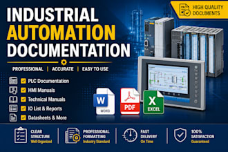 create plc hmi and industrial automation manuals