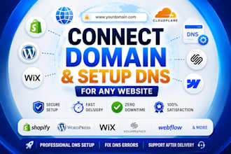 connect your domain and hosting setup dns for shopify, wordpress, wix or custom
