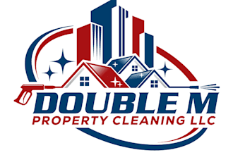 design extremely luxury cleaning logo