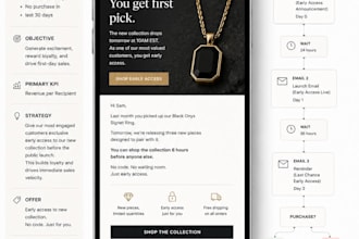 create personalized email campaigns and flows