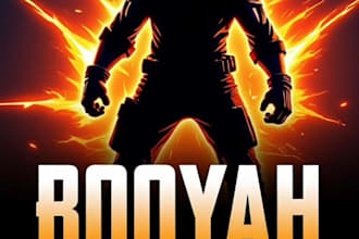 design eye catching youtube thumbnail and gaming banner