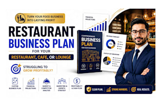 write a comprehensive business plan for your restaurant, cafe, or lounge