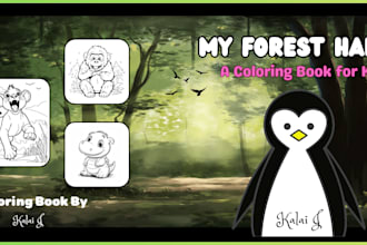 create beautiful coloring book pages for kids