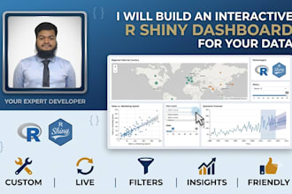 build an interactive r shiny dashboard for your data