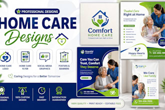 home care logo home care flyer home care social media graphic home care posters