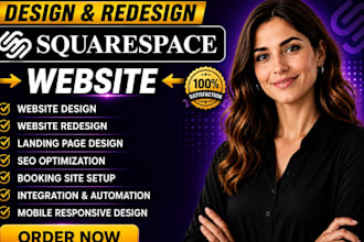 design squarespace website redesign wellness landing page for life coaches sites