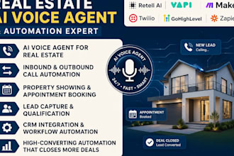 ai voice agent ai cold calling for real estate lead qualification, ai automation