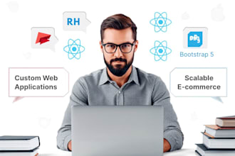 be your full stack laravel and react developer