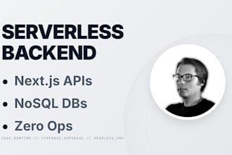 build a scalable serverless backend for your nextjs saas