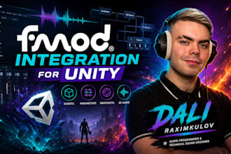 implement fmod audio integration in your unity game
