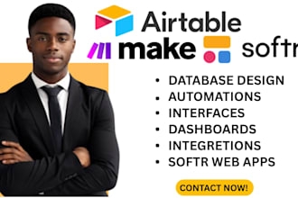 set up airtable automation, shopify integration, airtable database,