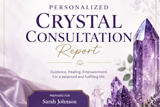 provide personalized crystal consultation