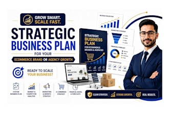 write a strategic business plan for your ecommerce brand or agency growth