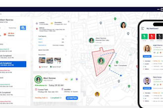 develop field service ai driven software for saas platform, construction app