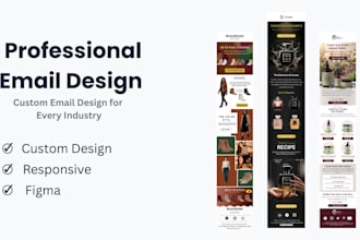 design responsive email  in figma for ecommerce brands