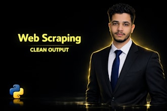 build a custom python web scraper for any website