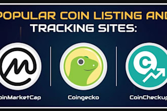 do token listing, coin listing, ico listing on coinmarketcap, crypto exchanges